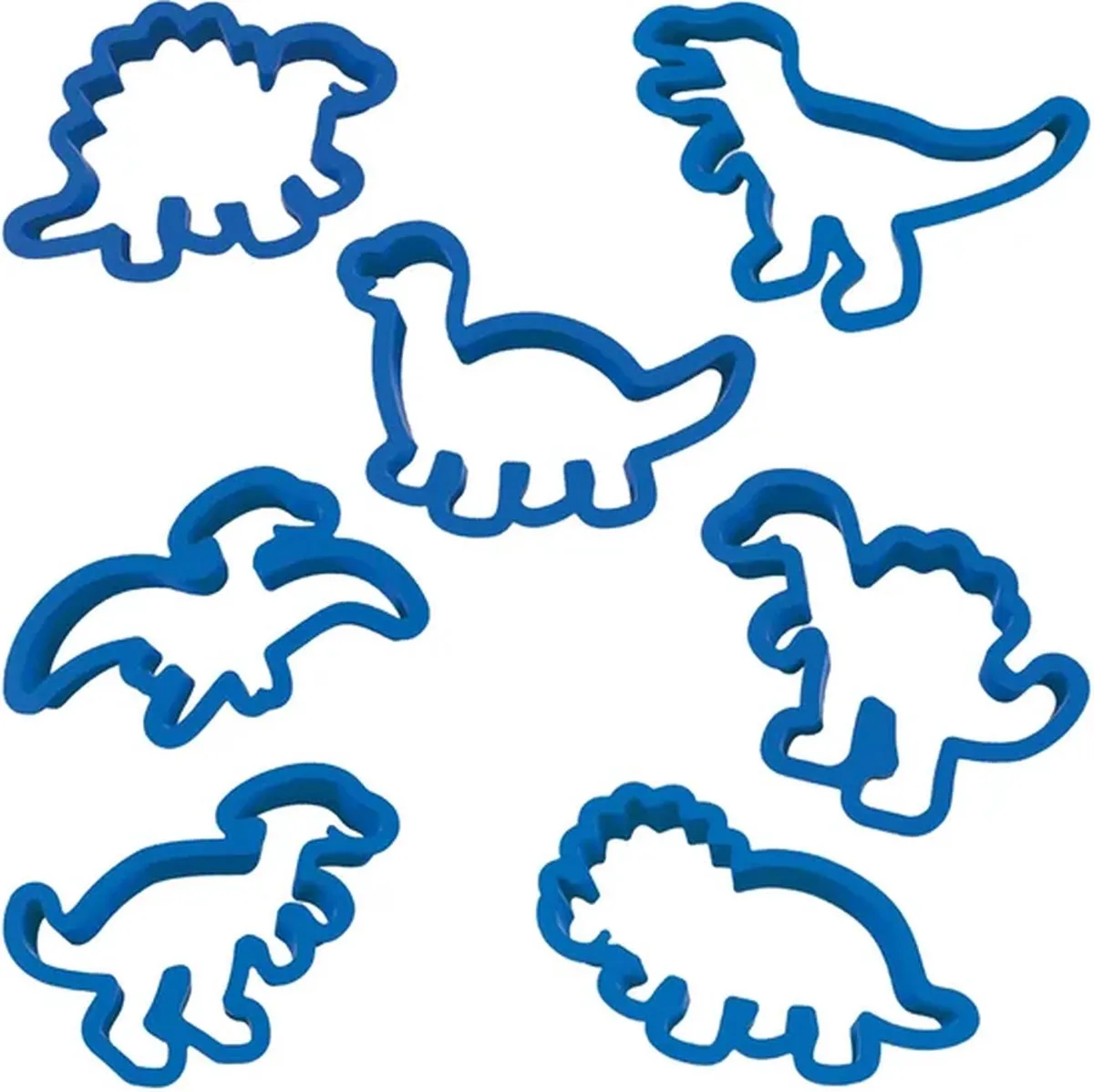 SES Creative Dino Klei Vormen - 7 Stuks