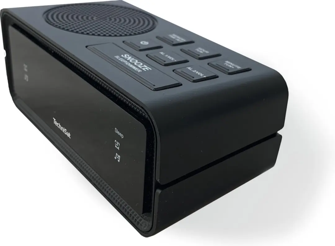 Technisat Digiclock 2 DIGICLOCK 2 Wekkerradio - FM - 20 Zenders - Zwart - afbeelding 3 van 6