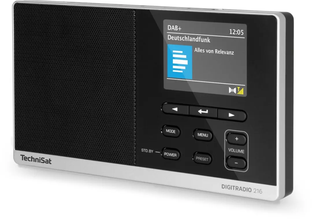 Technisat DIGITRADIO 216 DAB+ Radio - Zwart