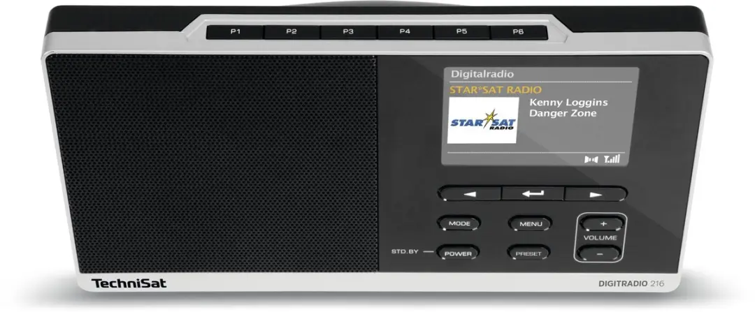 Technisat DIGITRADIO 216 DAB+ Radio - Zwart