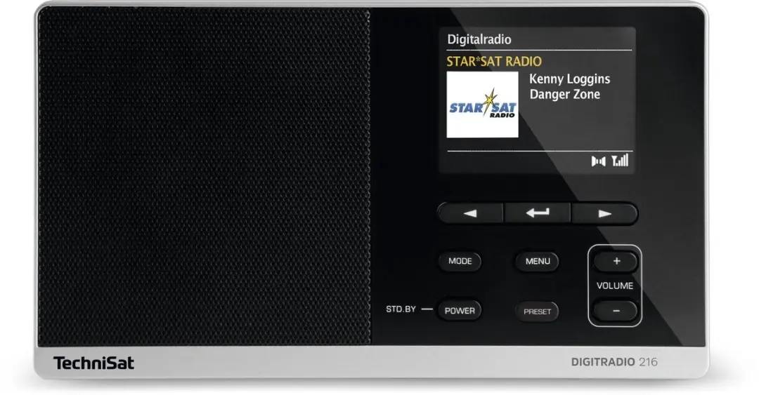 Technisat DIGITRADIO 216 DAB+ Radio - Zwart