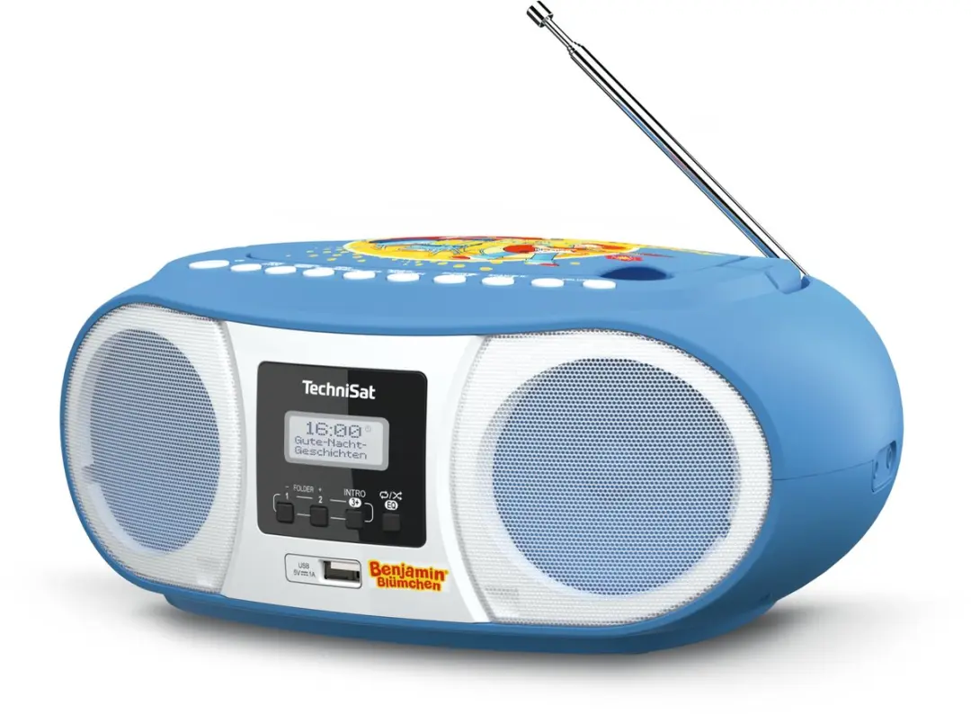 Technisat DigitRadio 1990 Digitaal 3W - Blauw - afbeelding 5 van 5