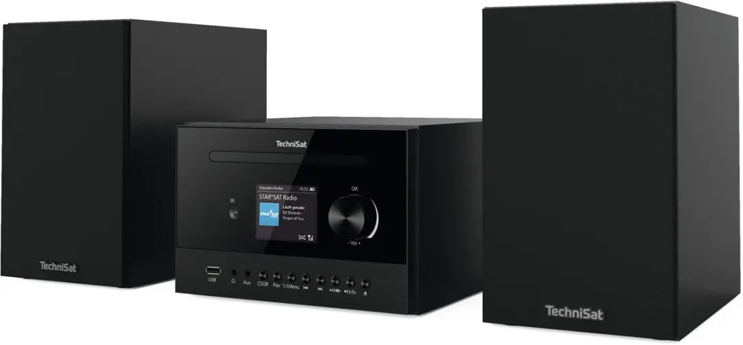 Technisat Classic 800 IR DAB+ Microsysteem 40W - Zwart - afbeelding 4 van 4