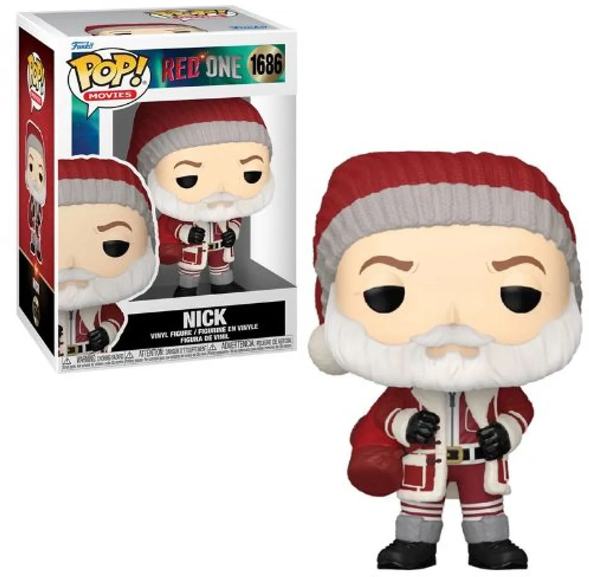 Funko Pop! Movies Red One Nick #1686 - Multicolor