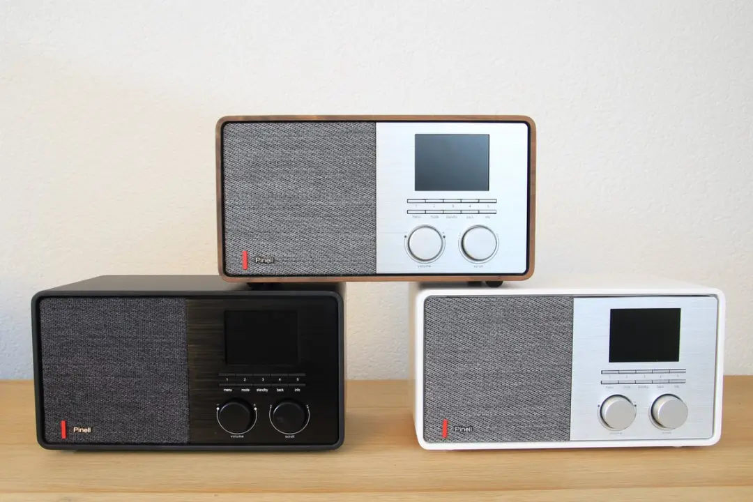 Pinell Supersound 301 Internetradio - 7W - Walnoot