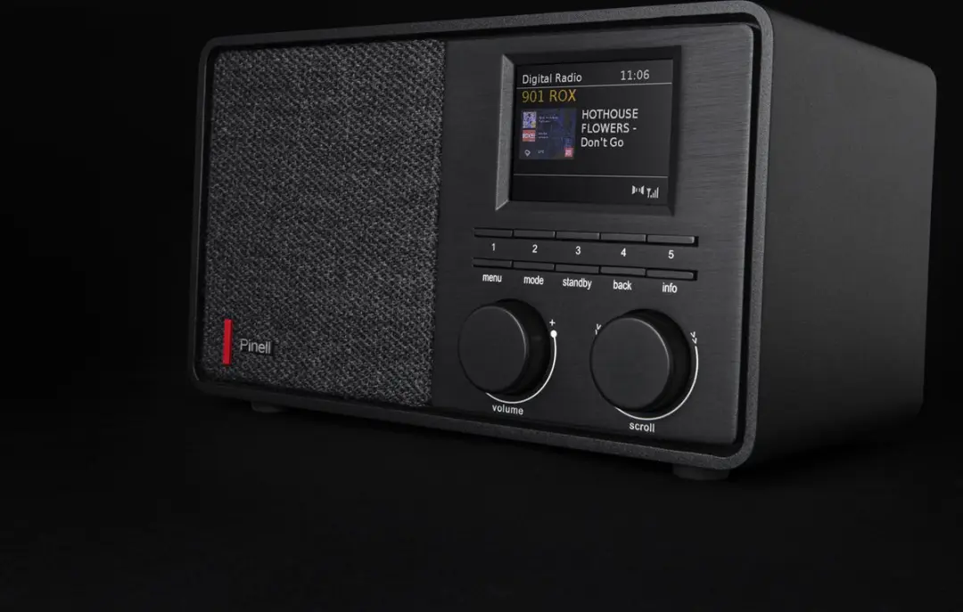 Pinell Supersound 201W DAB+/Internet Radio - Zwart