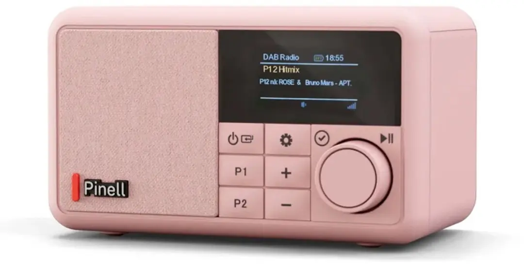 Pinell COMPACT Pink Bluetooth Speaker