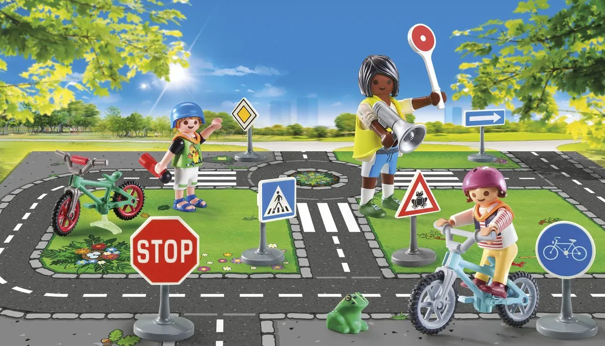 Playmobil City Life Verkeerseducatie 71332 - Multicolor - afbeelding 6 van 6