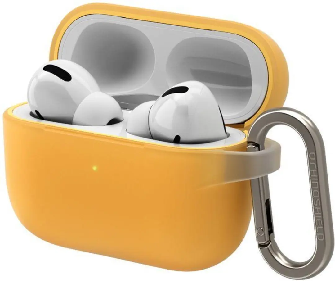 RhinoShield Hard Plastic Hoesje Geschikt voor Apple AirPods Pro Geel