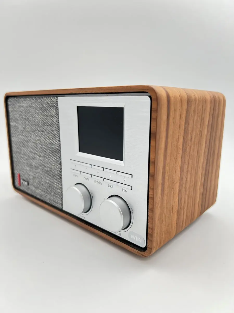 Pinell Supersound 201W DAB+/Internet Radio - Walnoothout