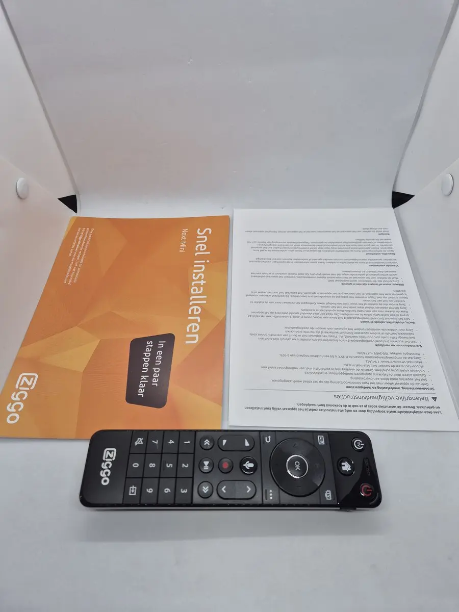 Afstansbediening geschikt voor Ziggo next Mini tv box