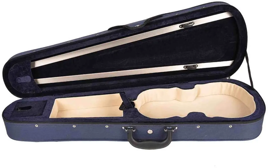Leonardo VC-1334-BU Elementary Series vioolkoffer gevormd 3/4 blauw