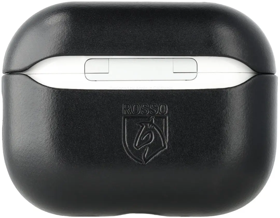 Rosso Deluxe Case 225372 AirPods Pro 3 - Echt Leer - Zwart