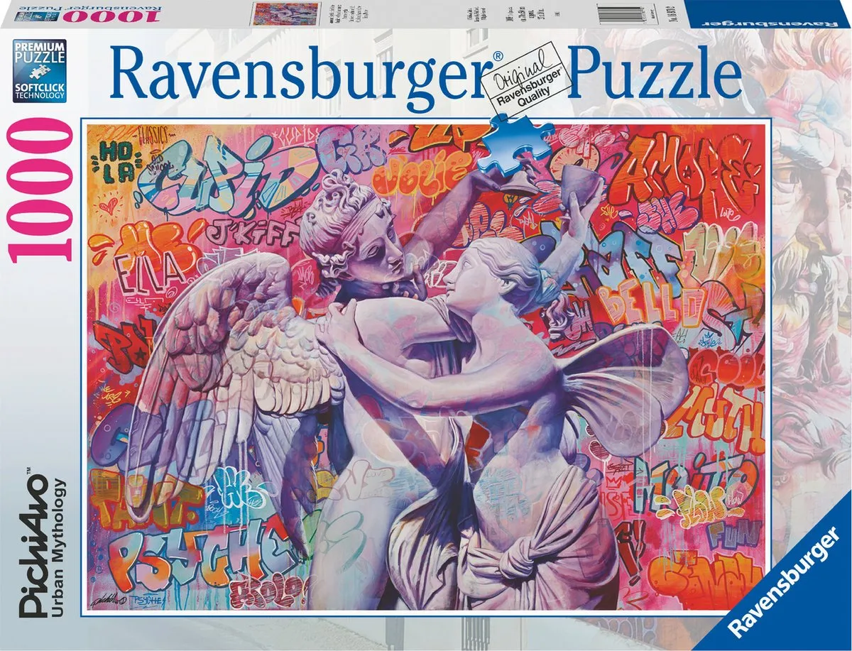 Ravensburger Cupido en Psyche Verliefd Legpuzzel 1000 Stuks
