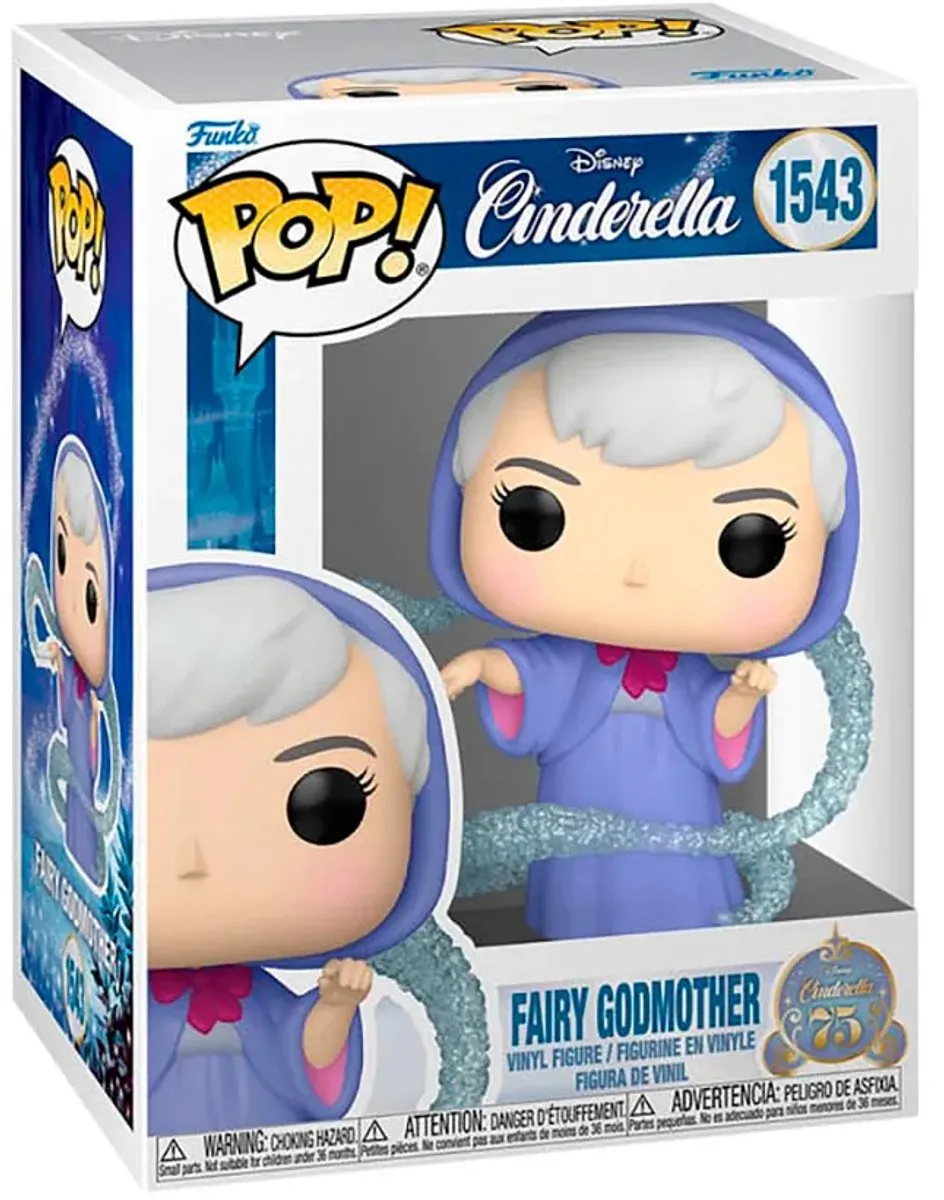 Funko Pop! Cinderella Fairy Godmother 75th Anniversary - 0889698834575