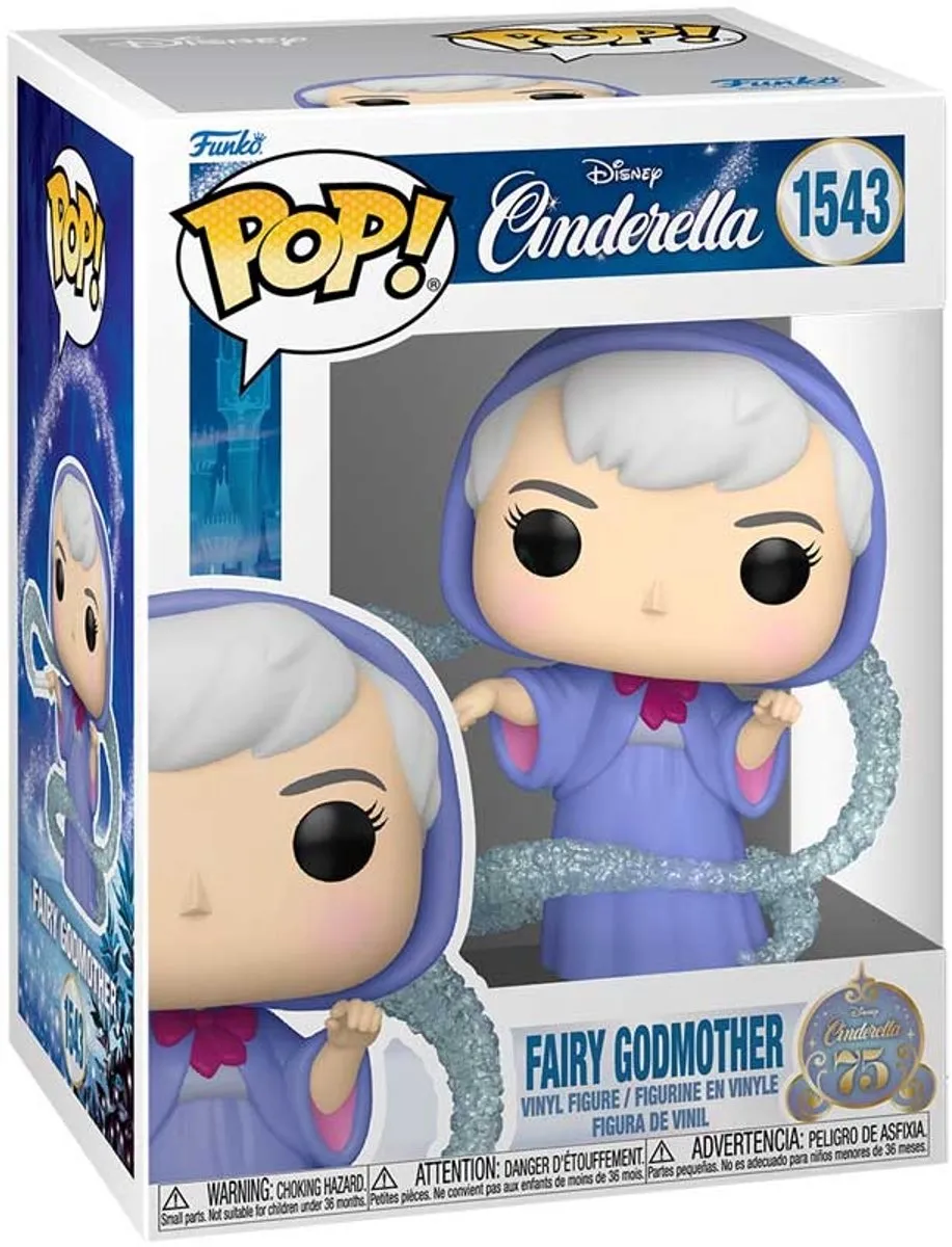 Funko Pop! Cinderella Fairy Godmother 75th Anniversary - 0889698834575