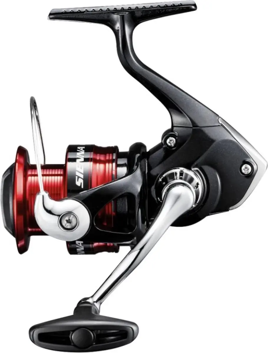Shimano Sienna C3000 FG Spinmolen - Rood/Zwart - afbeelding 4 van 6