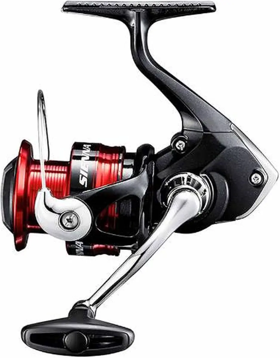 Shimano Sienna C3000 FG Spinmolen - Rood/Zwart - afbeelding 5 van 6