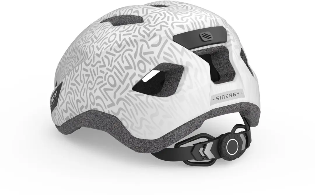 Rudy Project Sinergy Helmet - L 59-63cm - Wit Doodle Mat