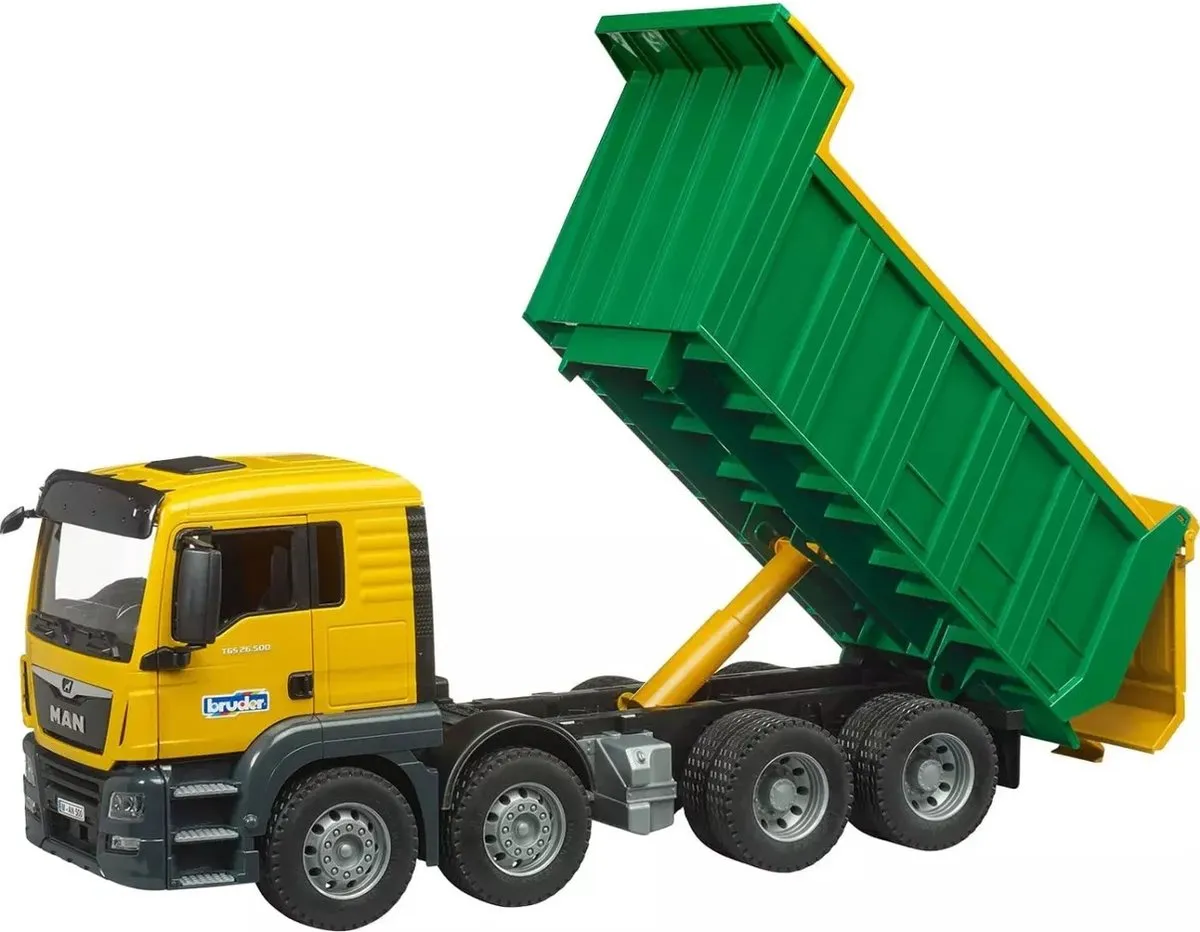Bruder MAN TGS Kiepwagen 03766 - Groen