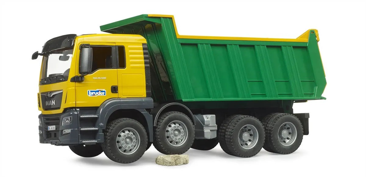 Bruder MAN TGS Kiepwagen 03766 - Groen