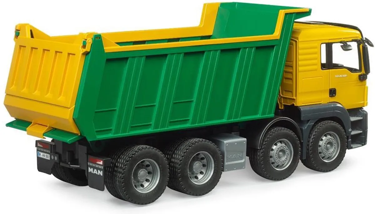 Bruder MAN TGS Kiepwagen 03766 - Groen