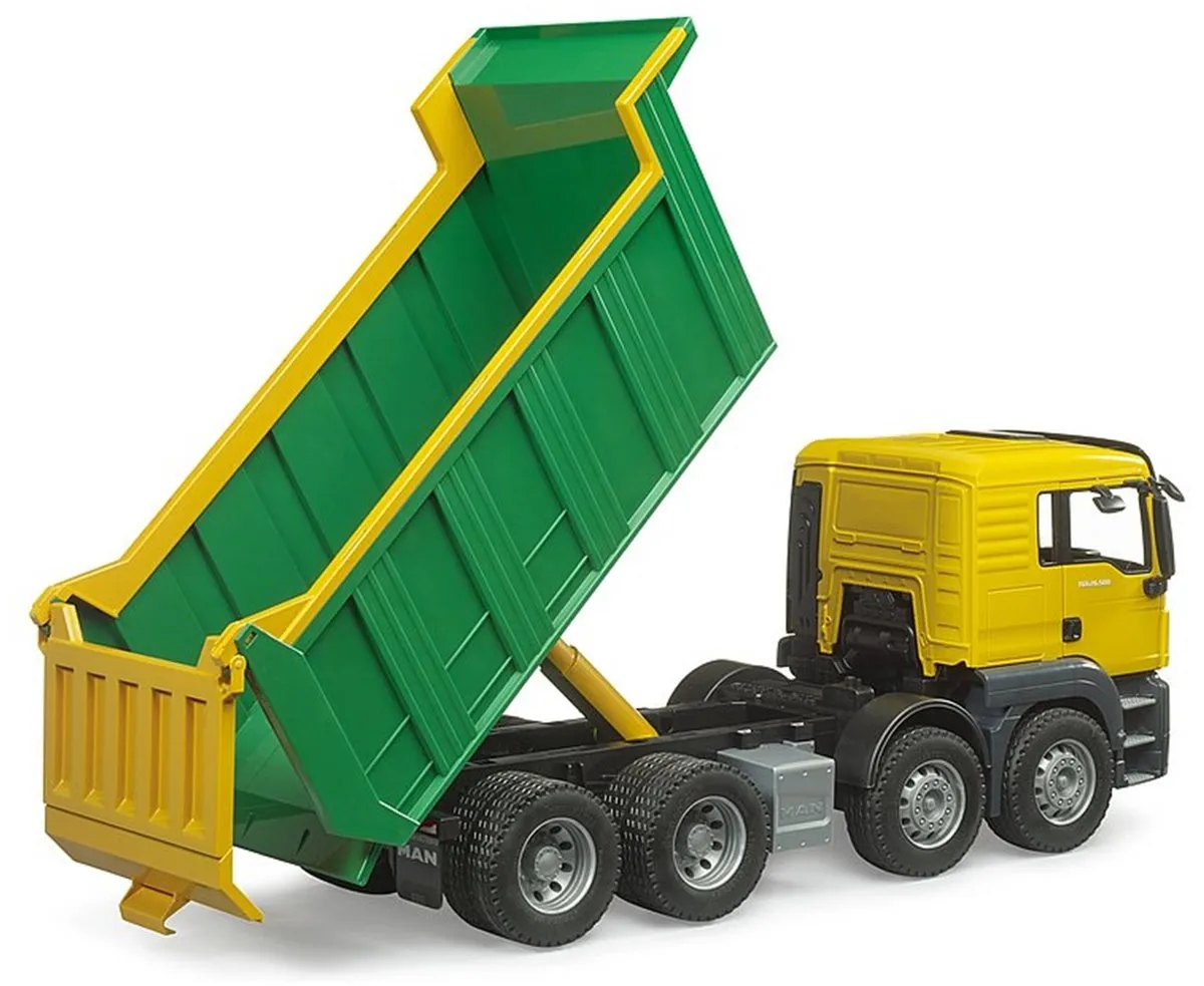 Bruder MAN TGS Kiepwagen 03766 - Groen