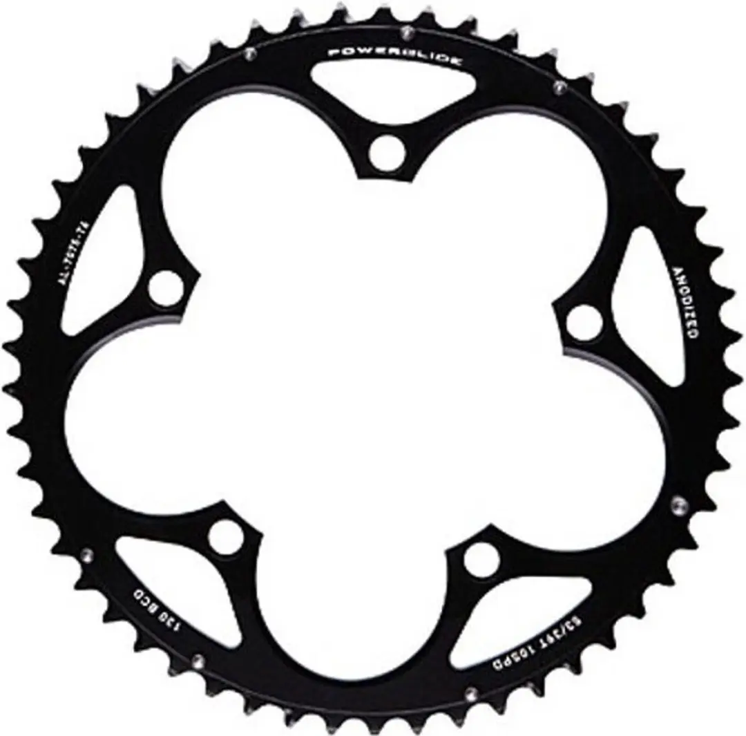 SRAM Road Kettingblad 130mm 49 Tanden - Zwart - afbeelding 2 van 6