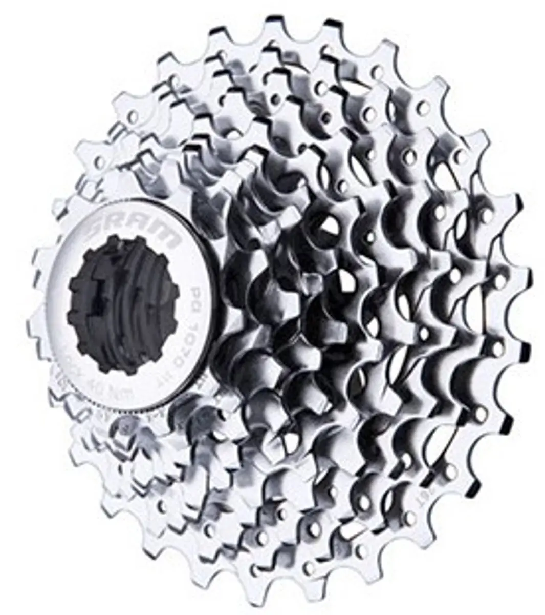 SRAM Powerglide 1070 Cassette 10-speed 12-27T - Zwart - afbeelding 2 van 5
