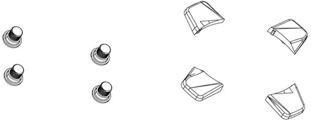 SRAM Red Quarq Hidden Bolt Bladboutjes - Zwart - afbeelding 3 van 3