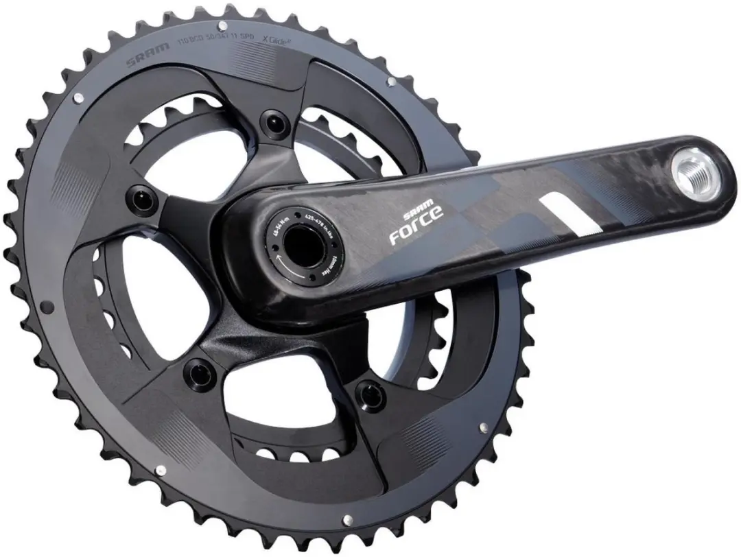 Crankstel sram force 22 50-34 tands gxp 175mm 11 speed exclusief cups