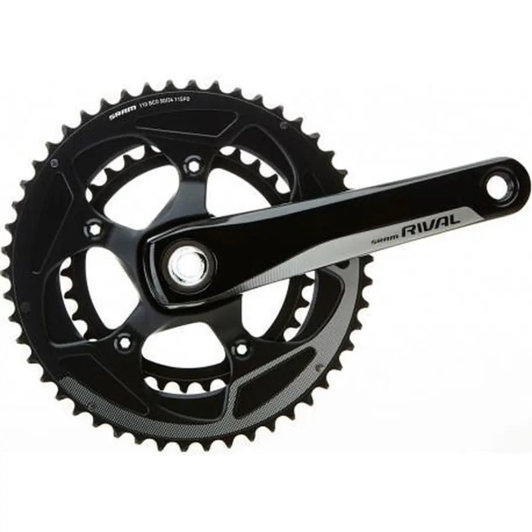 SRAM Rival 22 Crankstel 50-34T BB30 175mm - Zwart