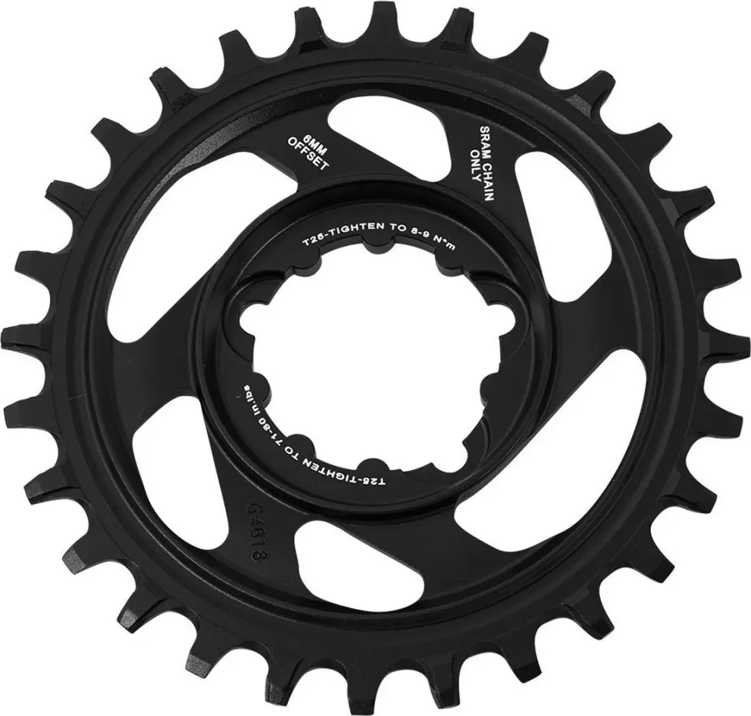 SRAM X-Sync Direct Mount Kettingblad 11-speed 28T - Zwart - afbeelding 4 van 5