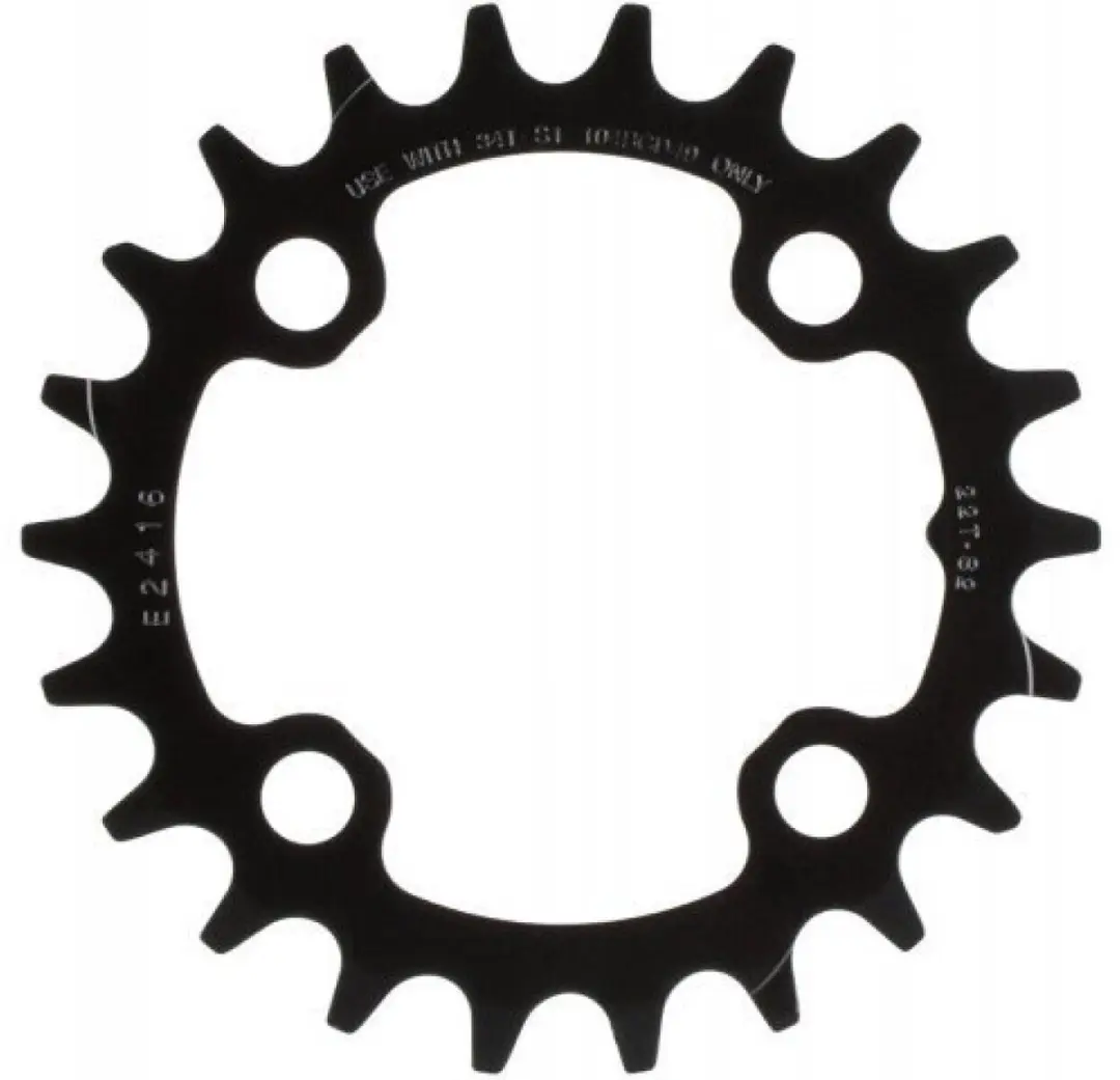 Sram Mtb Gx 2x10 No Pin Chainring Black