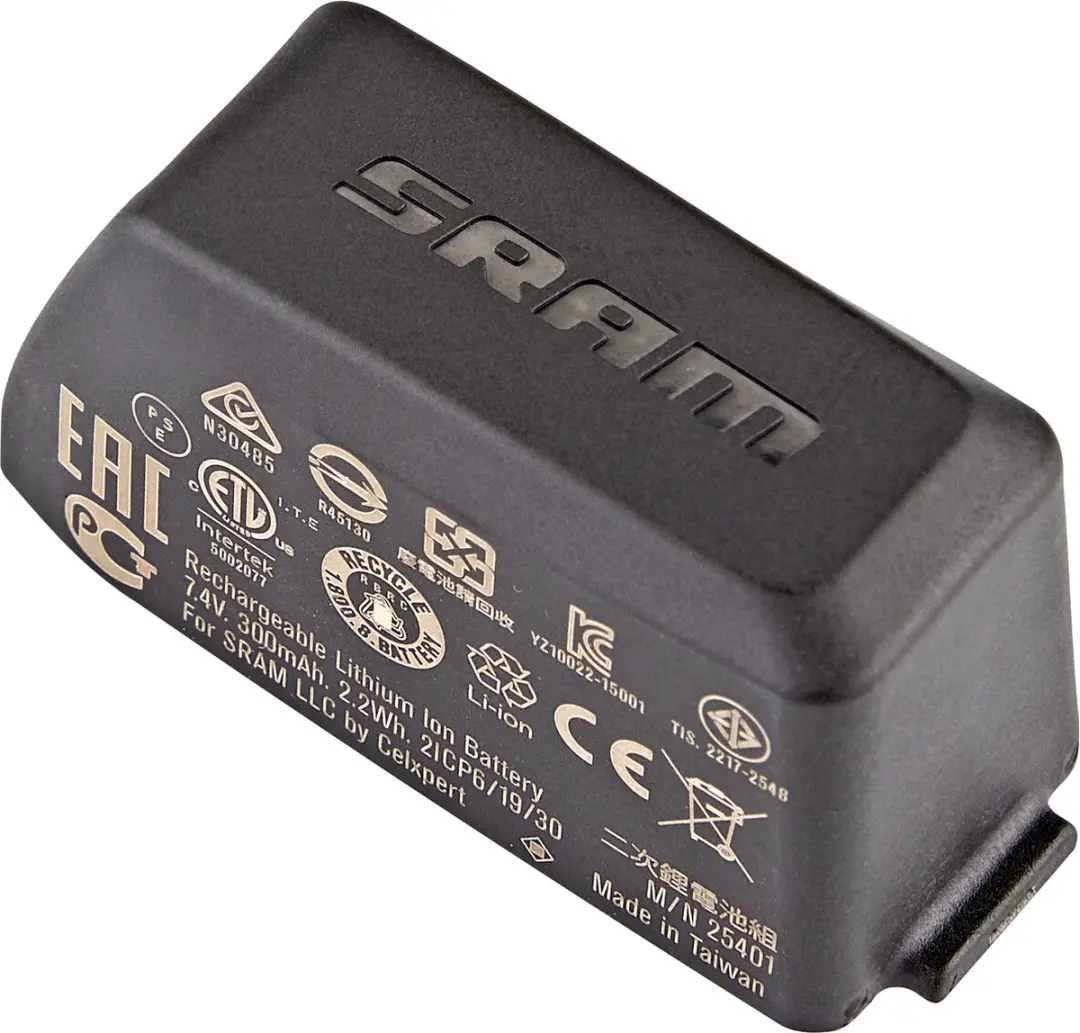 SRAM eTap Oplaadbare Batterij - Zwart