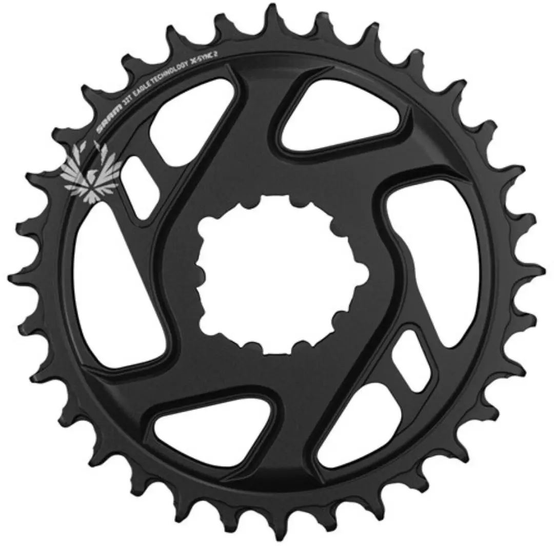 SRAM X-Sync Eagle CF Kettingblad 32T - 12-speed - Zwart