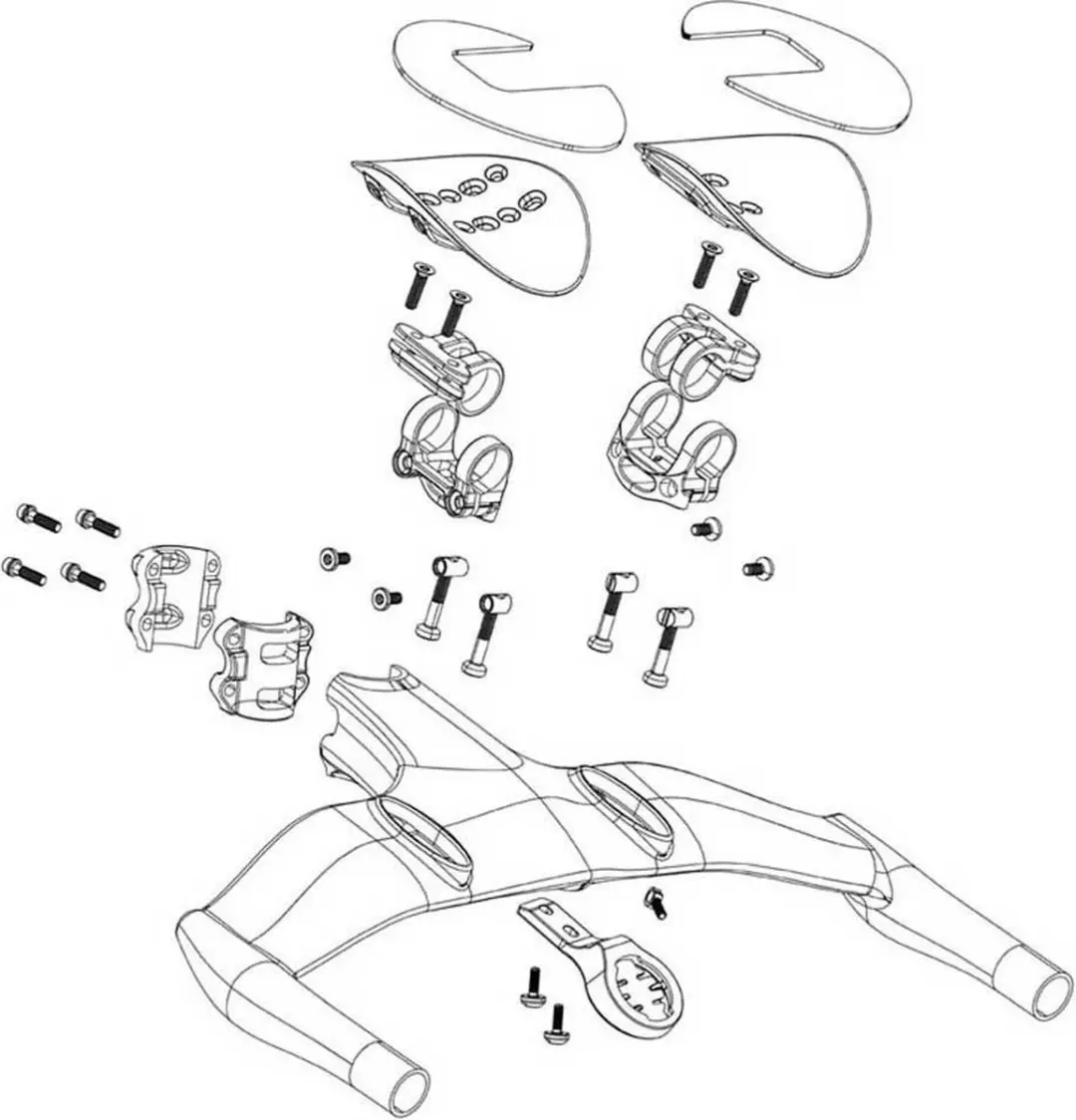 Sram Vuka Clip B1 Top Mount Right Boutset Zwart