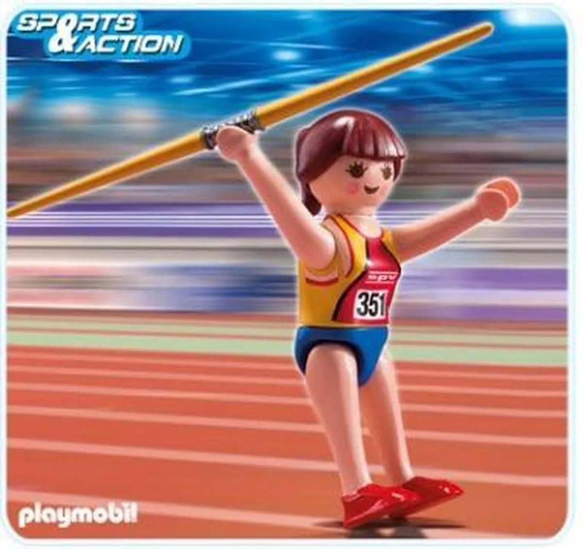 Playmobil Speerwerpster 5201 - Bonte kleuren