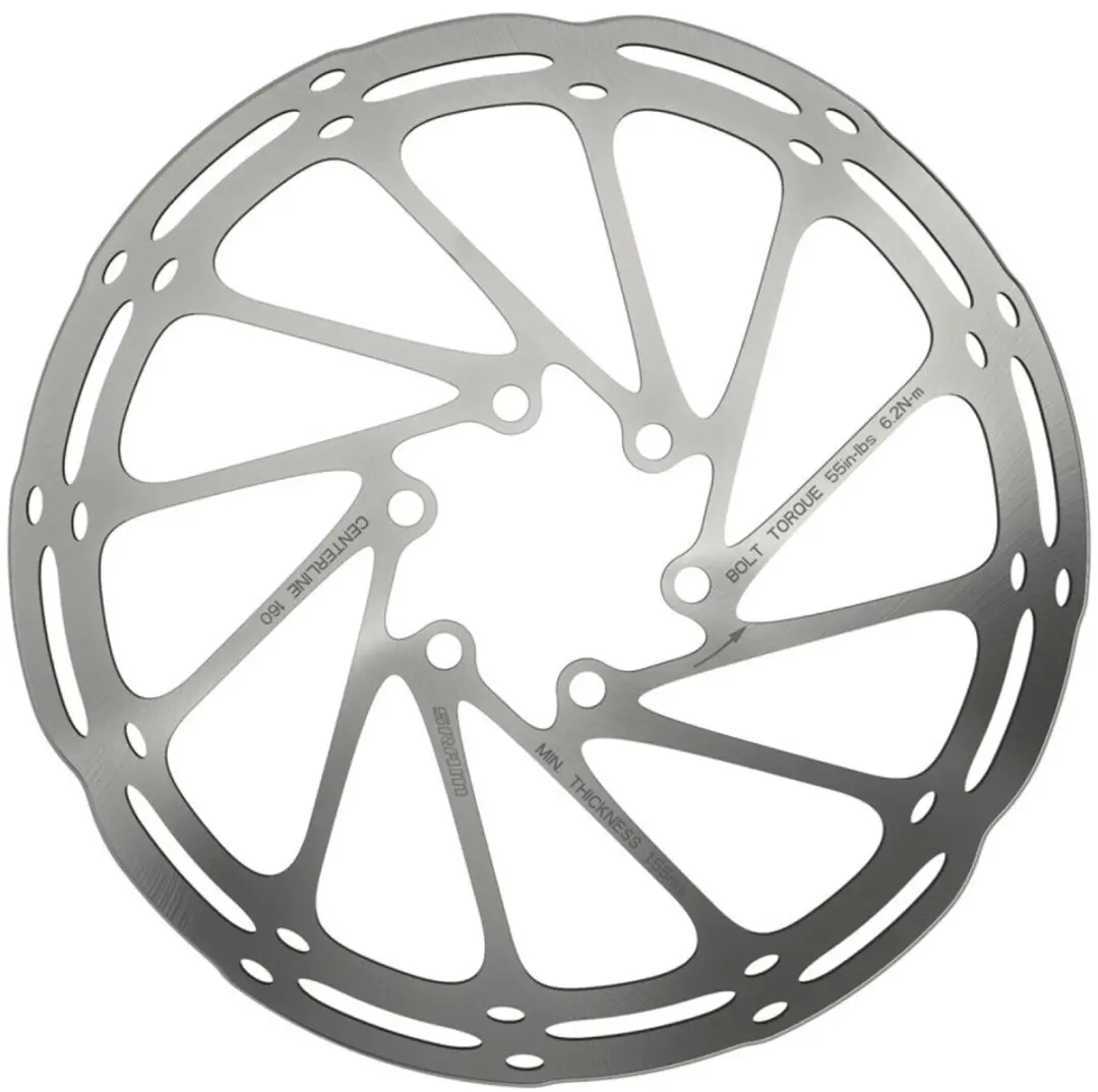 SRAM Centerline Rounded 6-Bolt Disc Remschijf 220mm