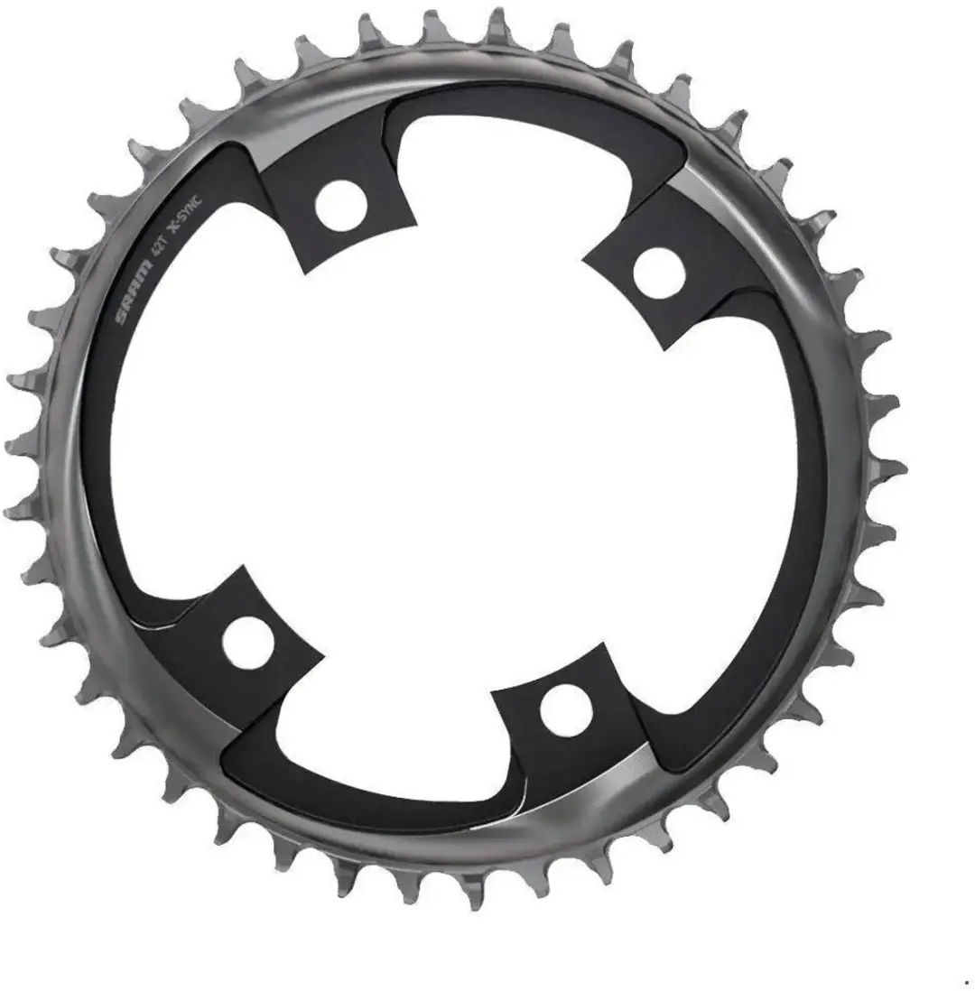 SRAM X-Sync 42T Kettingblad - 107mm Gatafstand - Polar Grijs