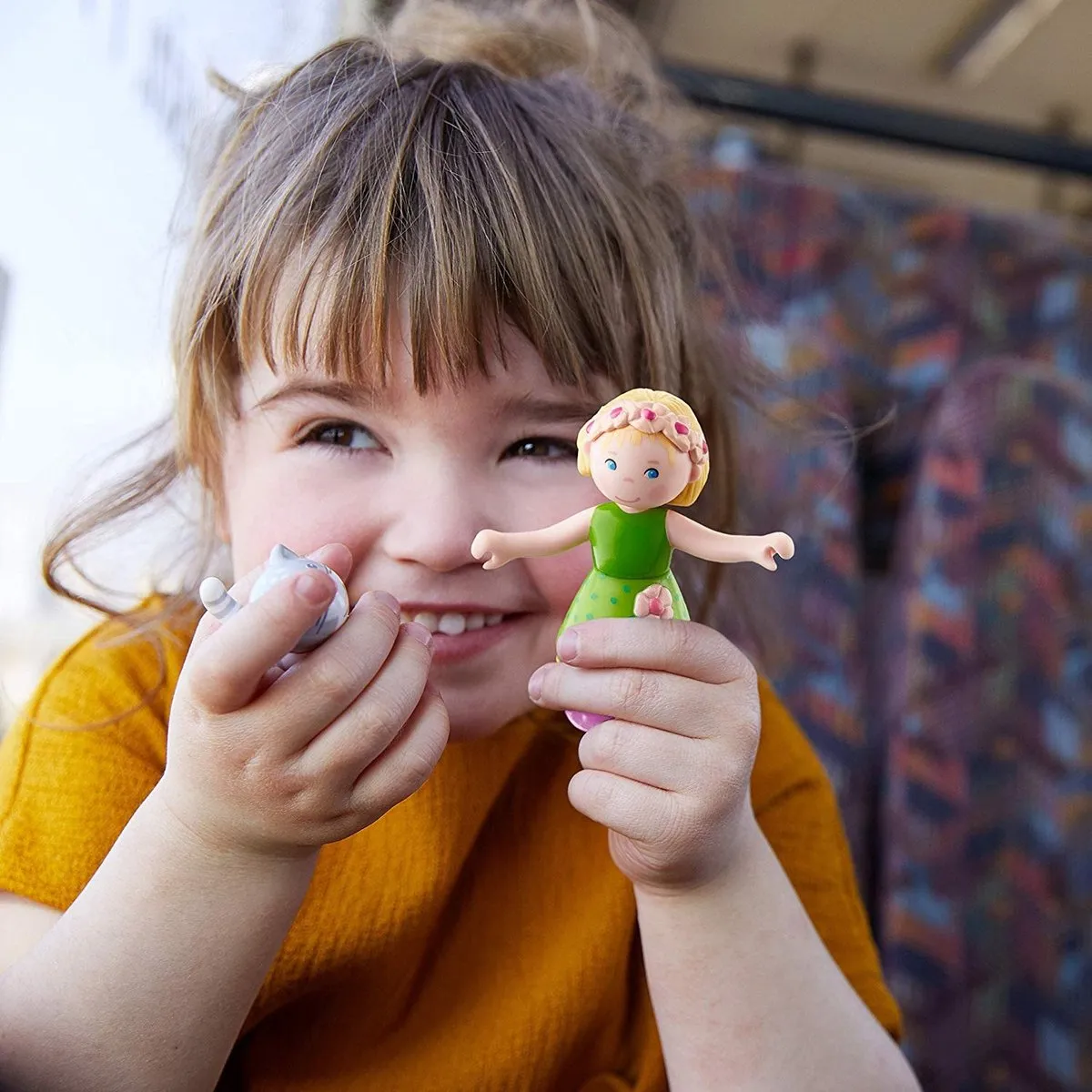 Haba Little Friends Poppenhuispop Mali - Multi Color