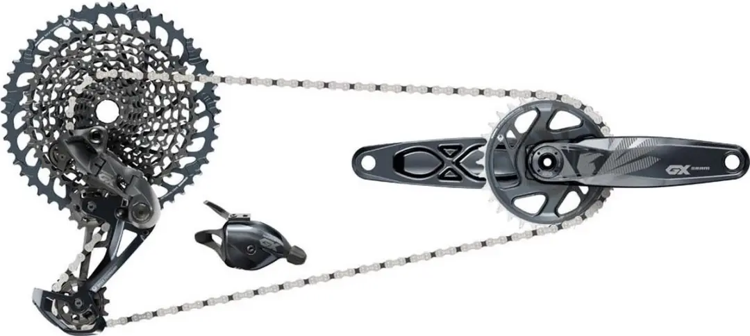 SRAM GX Eagle DUB Schakelaar Groepset 175mm