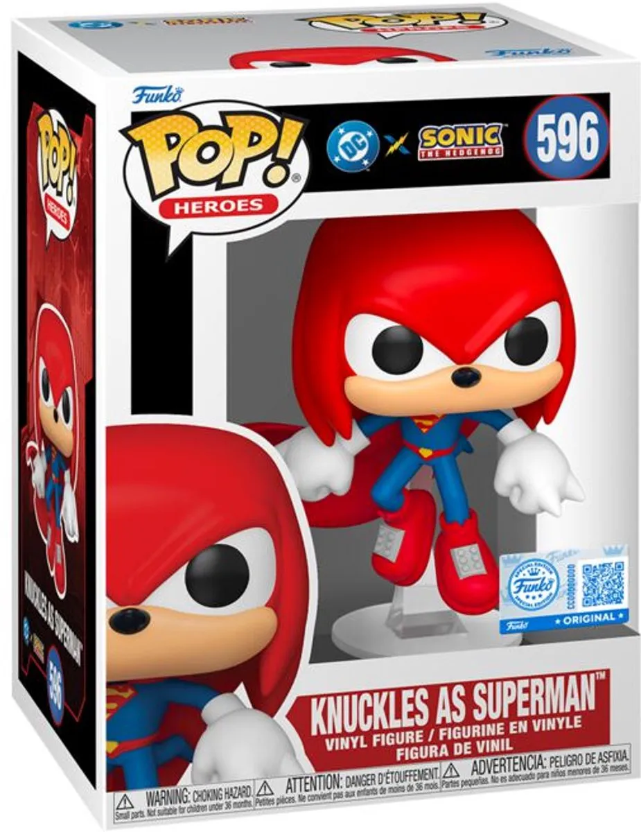 Funko Pop! Sonic x Justice League - Knuckles als Superman 596