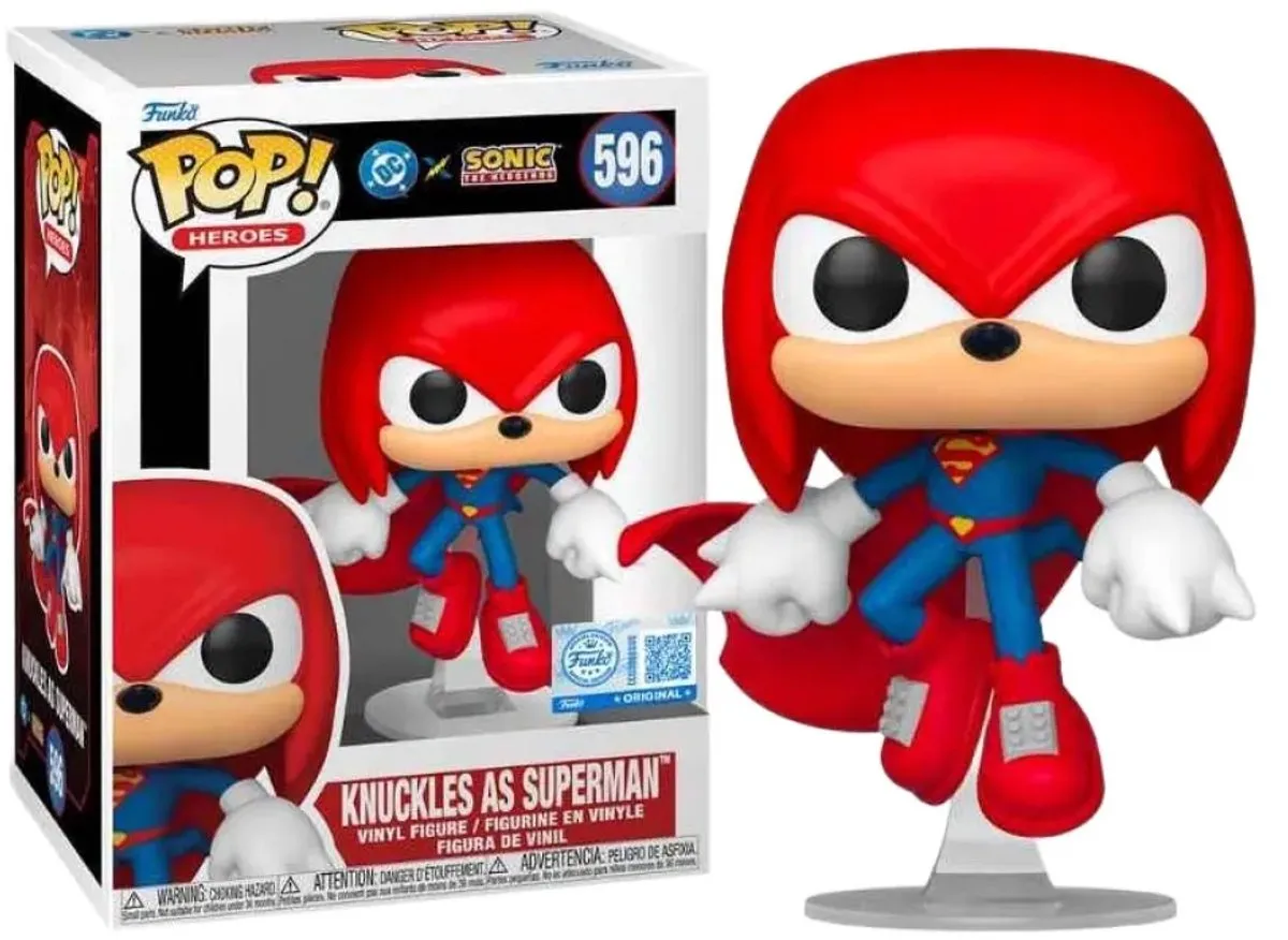 Funko Pop! Sonic x Justice League - Knuckles als Superman 596