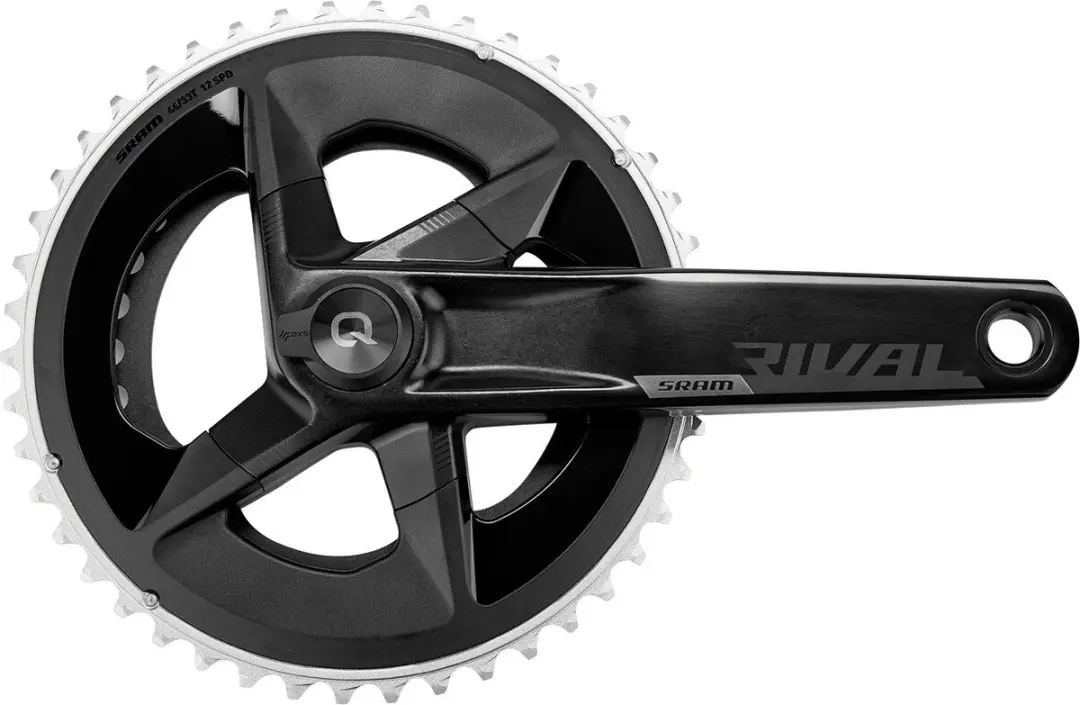 SRAM Rival AXS Dub Crankstel 175mm 33/46t - Vermogensmeter - Zwart