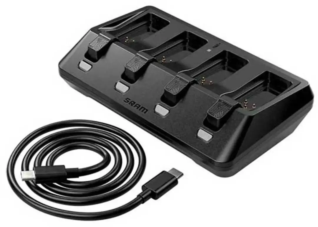 SRAM AXS Oplader 4 Poorten - Zwart
