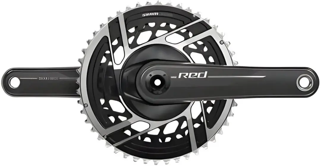 SRAM Red AXS Dub Crankstel 175mm 46/33t - Zilver