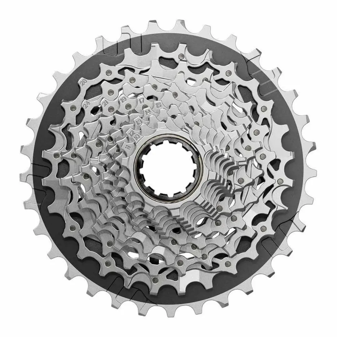 SRAM XG-1270 E1 12-speed Fietscassette - 126 Tanden - Zilver