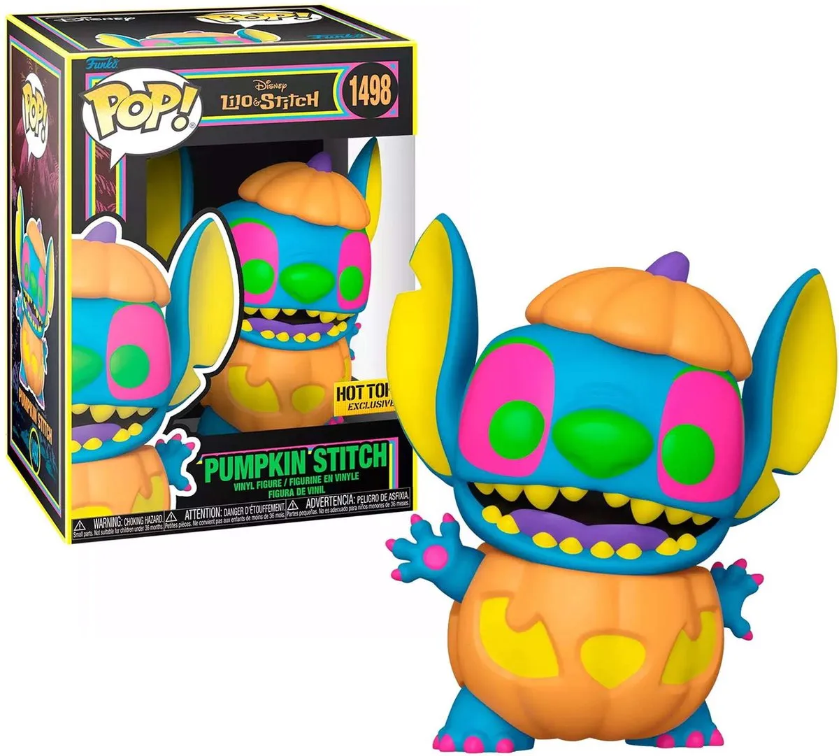 Funko Pop! Disney Lilo & Stitch Pumpkin Stitch #1498 - Veelkleurig