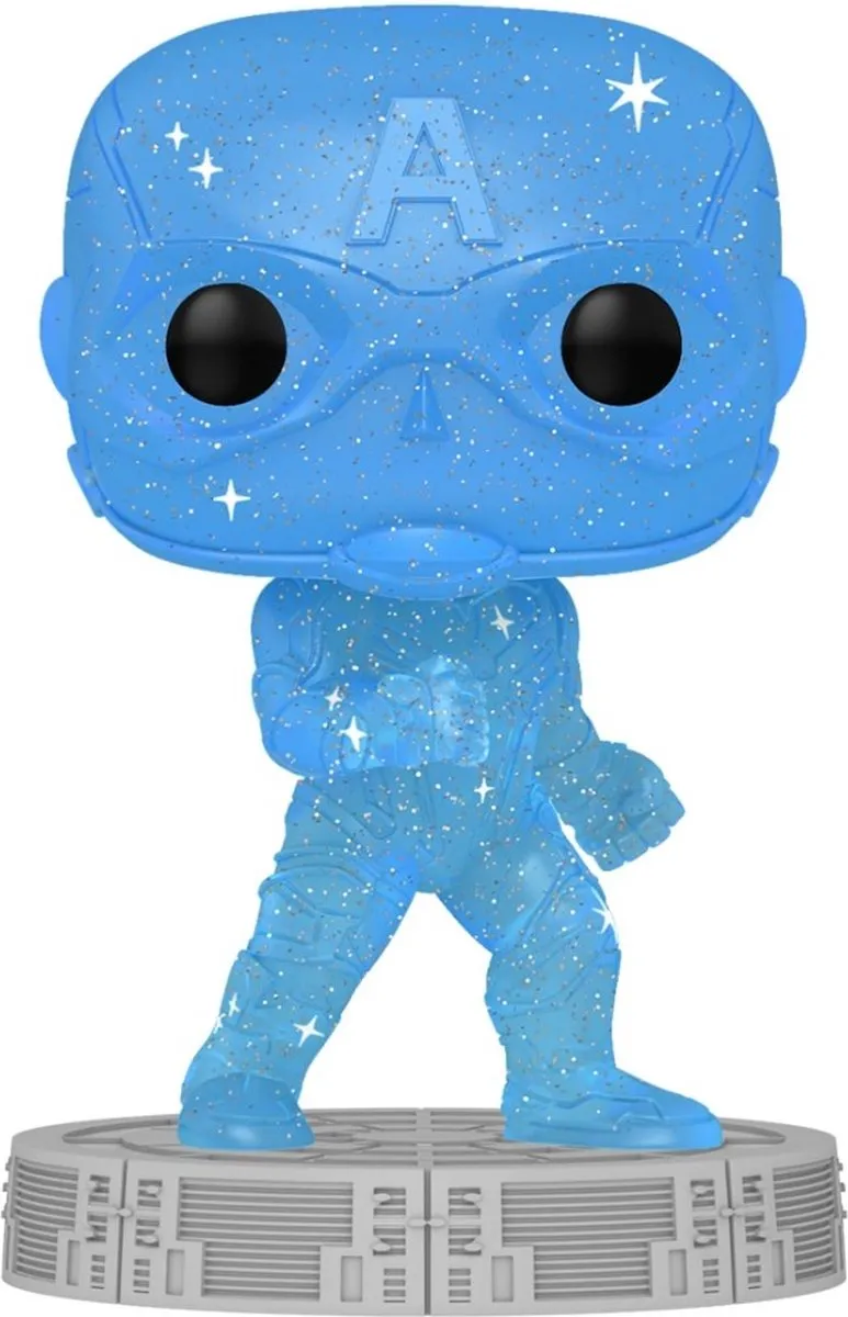 Funko Pop! Marvel Infinity Saga Captain America FAC-053571-21224 - Bonte kleuren - afbeelding 3 van 4